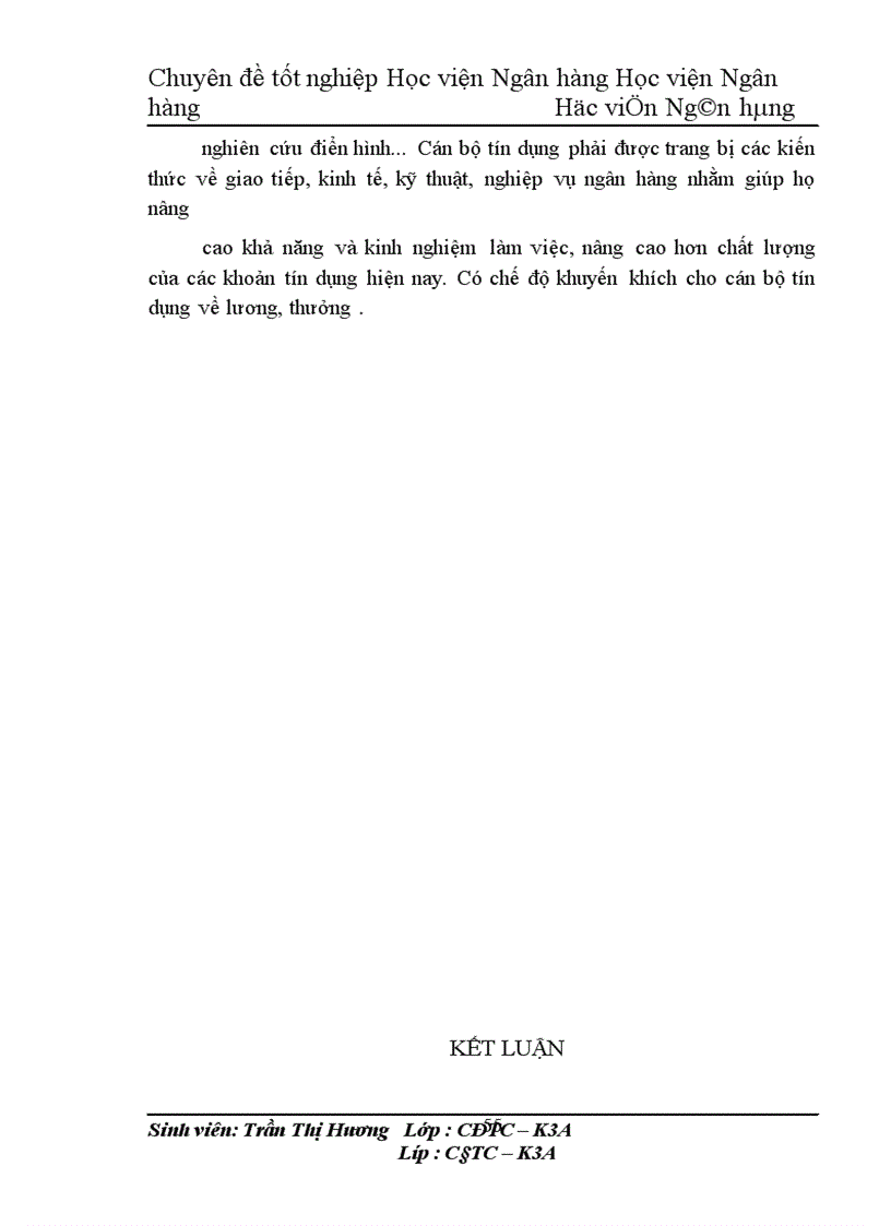 image for page Giải pháp nâng cao chất lượng tín dụng tại Chi nhánh ngân hàng Nông nghiệp và Phát triển nông thôn Mê Linh.