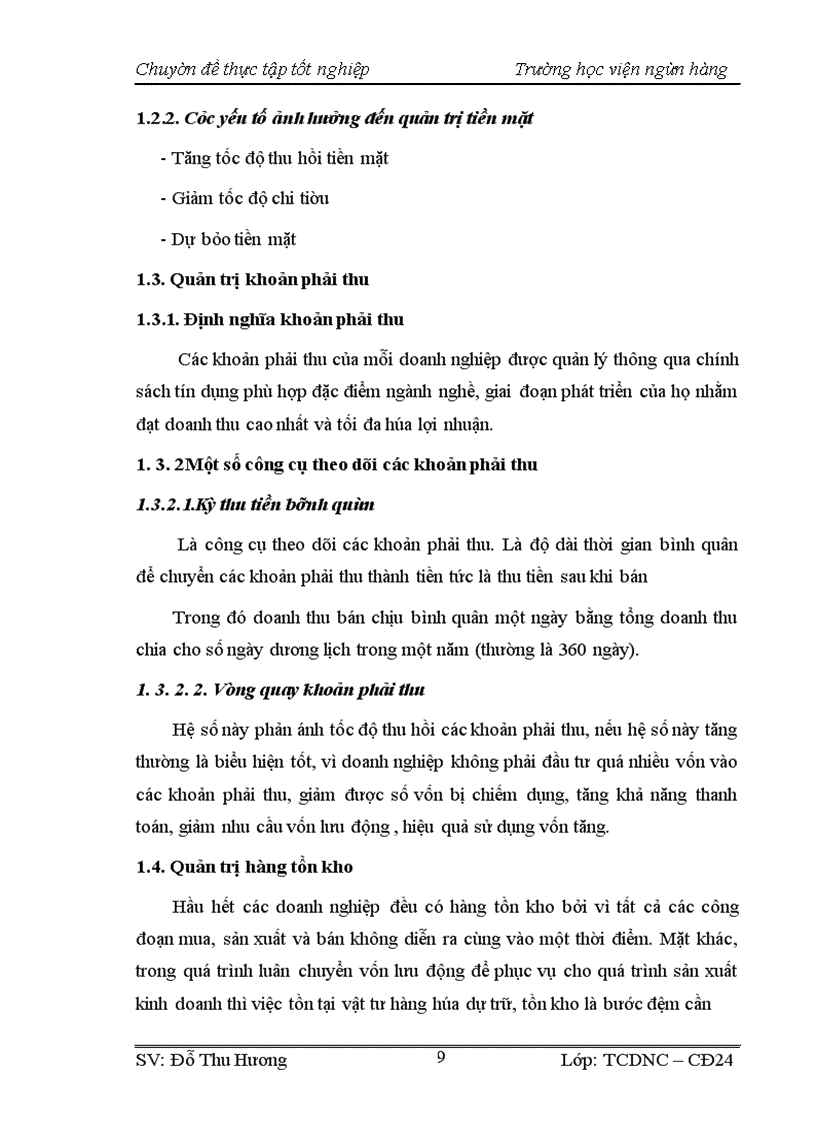 image for page Vốn lưu động và giải pháp nâng cao hiệu quả sử dụng vốn lưu động tại công ty Cổ Phần kinh doanh than và xây dựng Hà Nội