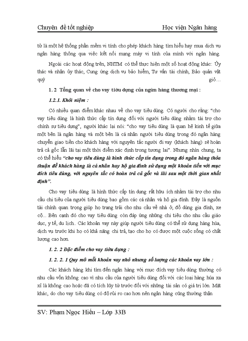 image for page Giải pháp nâng cao chất lượng cho vay tiêu dùng tại ngân hàng thương mại cổ phần các doanh nghiệp ngoài quốc doanh VPBank- Đông Đô