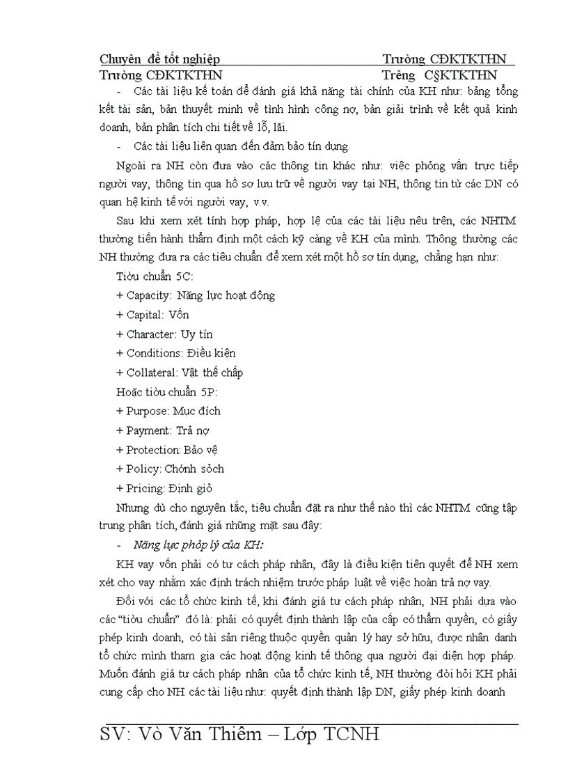 image for page Cho vay khách hàng cá nhân của Ngân hàng thương mại