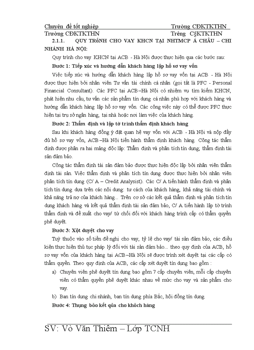 image for page Cho vay khách hàng cá nhân của Ngân hàng thương mại