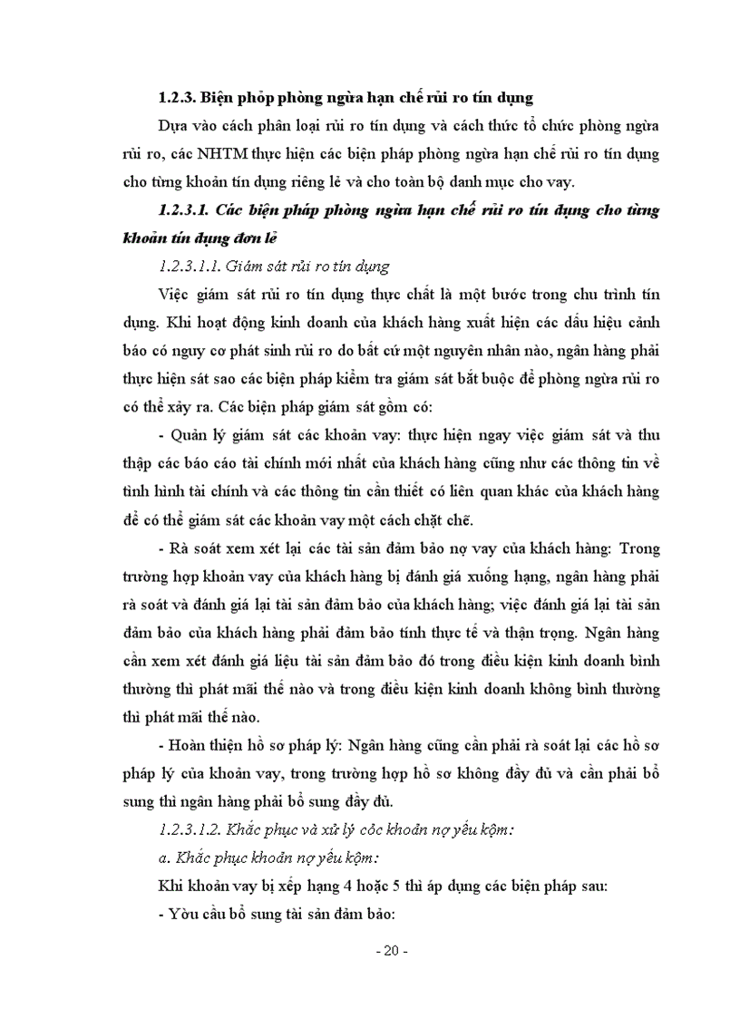 image for page Giải pháp phòng ngừa hạn chế rủi ro tín dụng trong hoạt động kinh doanh tại Ngân Hàng Công Thương Chi Nhánh Thanh Xuân
