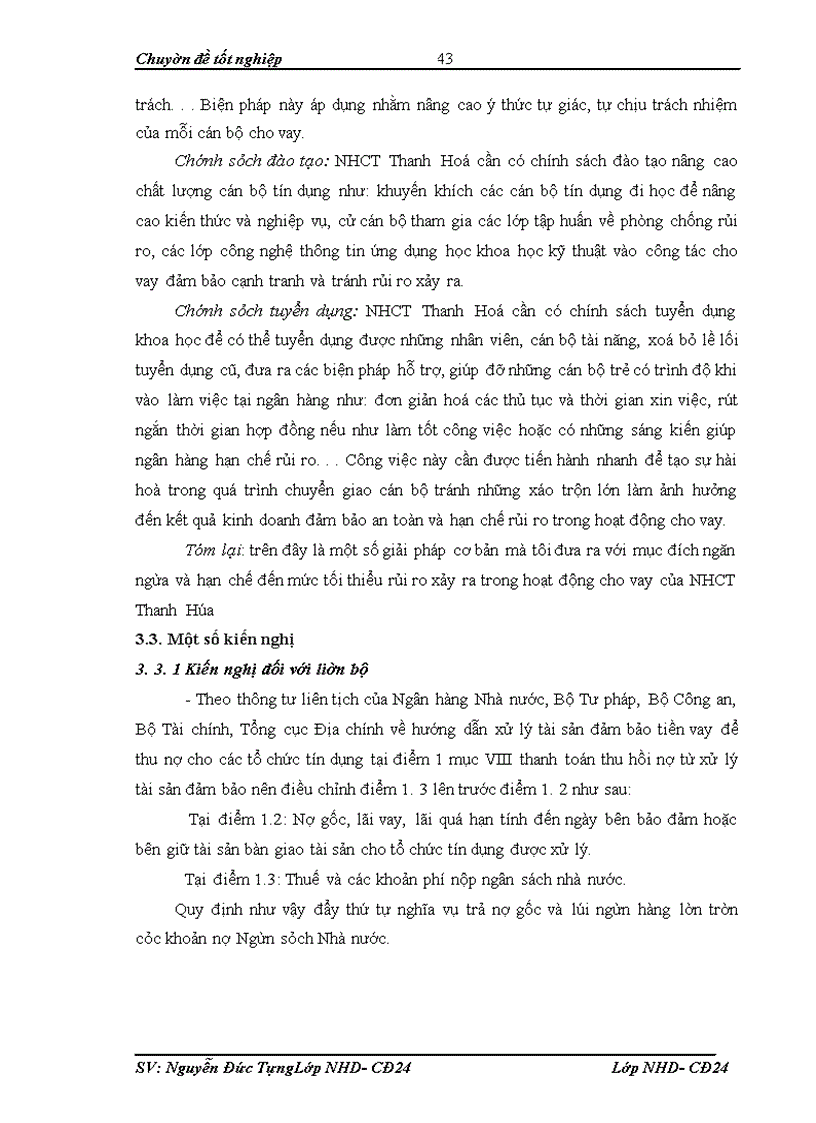 image for page Giải pháp hạn chế rủi ro trong hoạt động cho vay của Ngân hàng Á châu – PGD Liễu Giai