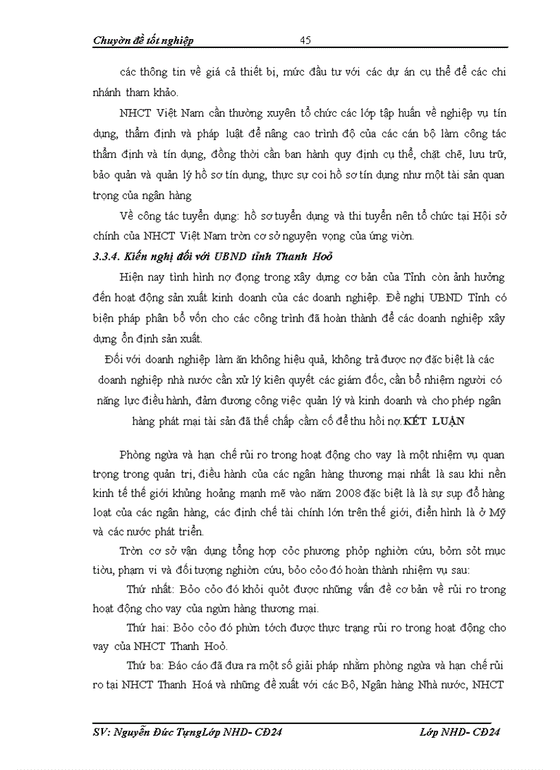 image for page Giải pháp hạn chế rủi ro trong hoạt động cho vay của Ngân hàng Á châu – PGD Liễu Giai