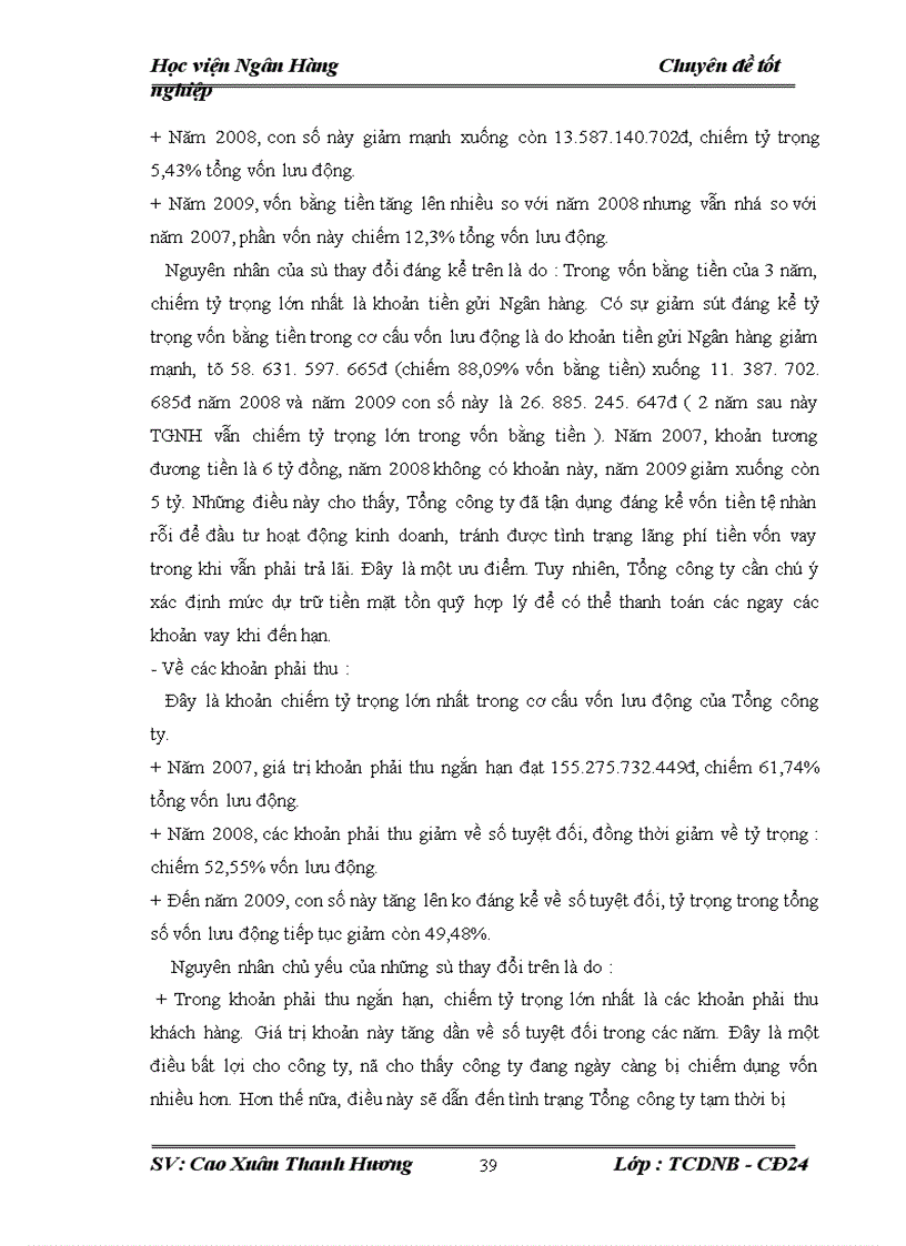 image for page Thực trạng và những giải pháp nhằm nâng cao hiệu quả sử dụng và huy động vốn tại Tổng công ty dung dịch khoan và hóa phẩm dầu khí DMC - CTCP