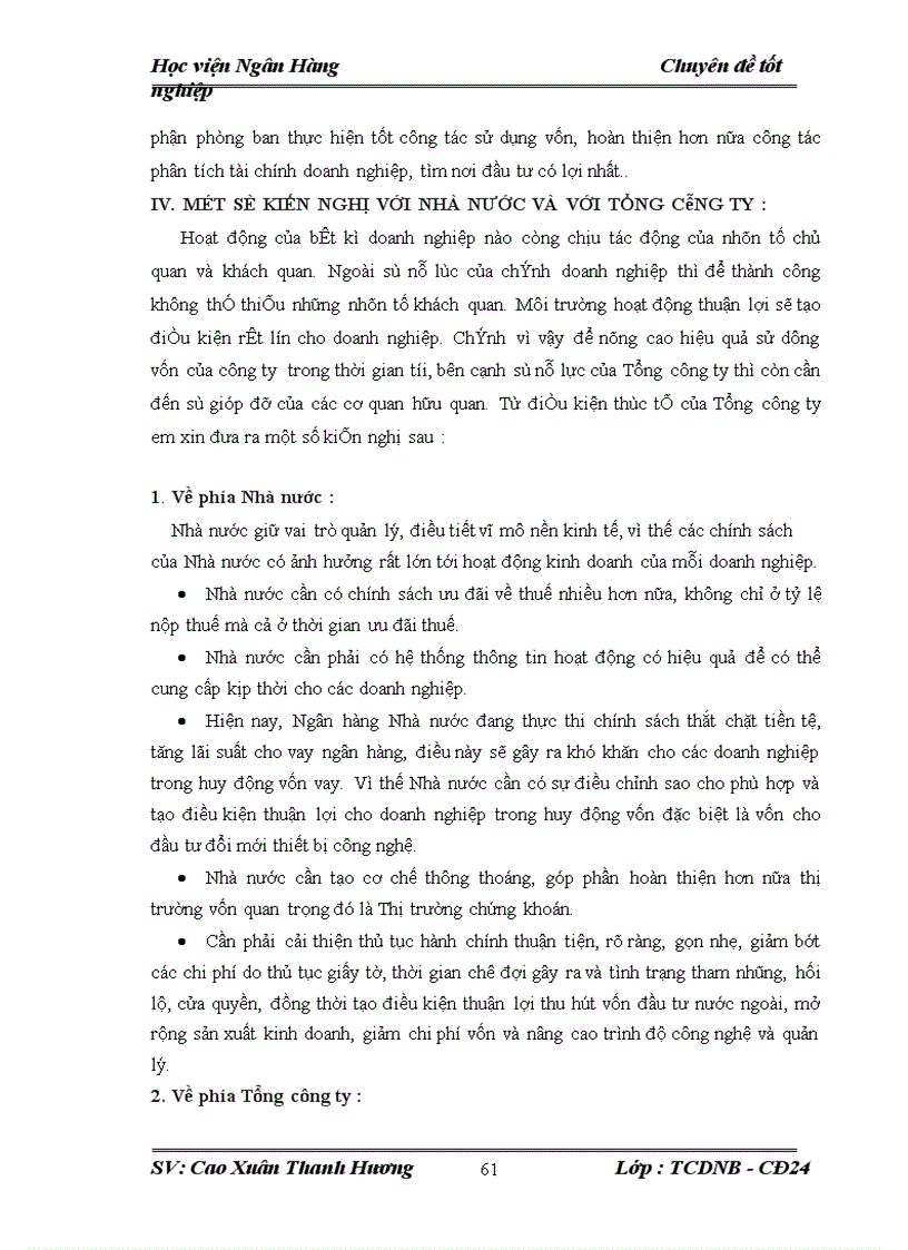 image for page Thực trạng và những giải pháp nhằm nâng cao hiệu quả sử dụng và huy động vốn tại Tổng công ty dung dịch khoan và hóa phẩm dầu khí DMC - CTCP
