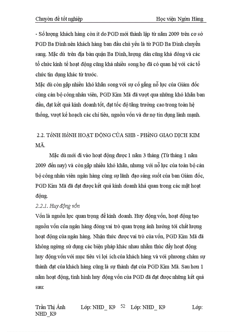 image for page Thực trạng và giải pháp cho vay tiêu dùng tại ngân hàng thương mại cổ phần SHB, chi nhánh hà nội – phòng giao dịch kim mã