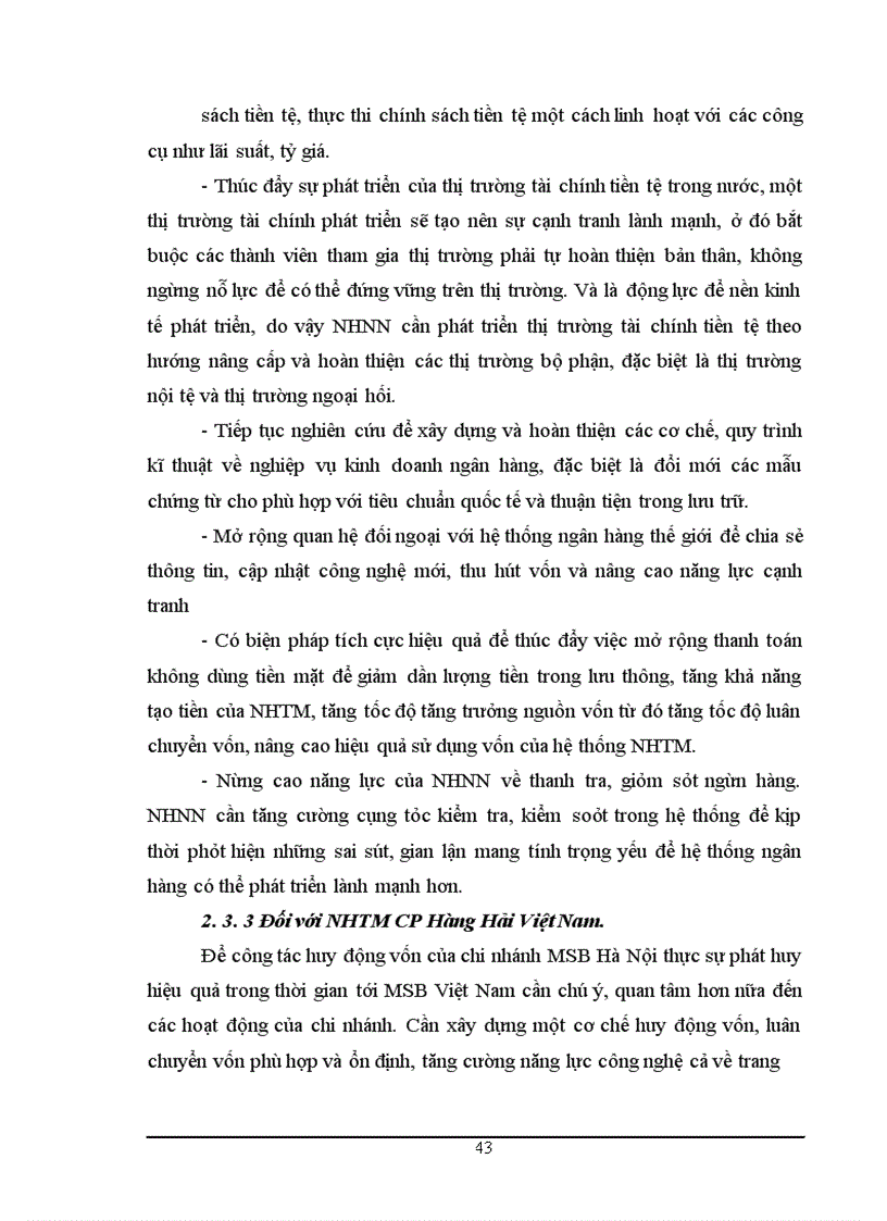 image for page Thực trạng và giải pháp tăng cường công tác huy động vốn tại Ngân hàng thương mại cổ phần Hàng Hải chi nhánh Hà Nội.