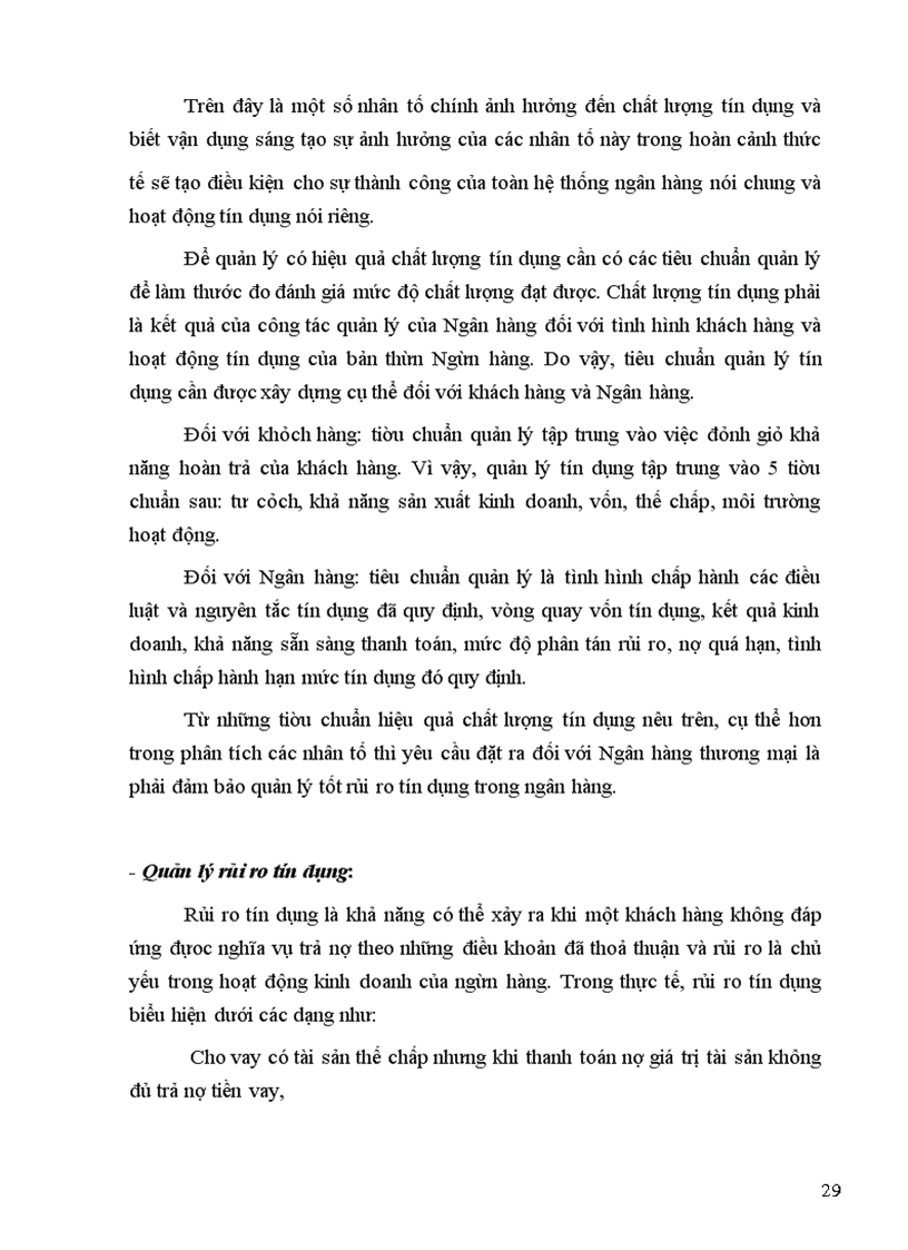 image for page Giải pháp nâng cao chất lượng tín dụng tại Ngân hàng Đầu tư và Phát triển chi nhánh Quang Trung
