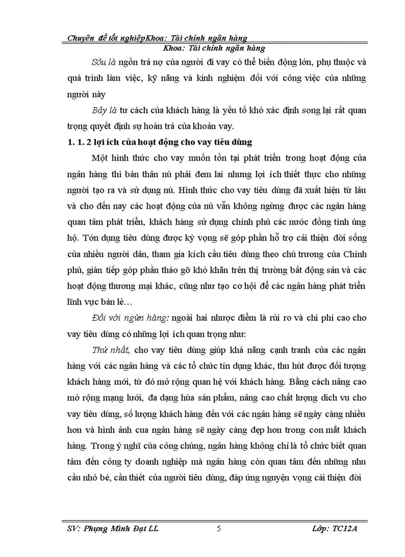 image for page Phát triển hoạt động cho vay tiêu dùng tại Ngân hàng thương mại cổ phần công thương - Vietinbank - chi nhánh sông nhuê- Hà Nội