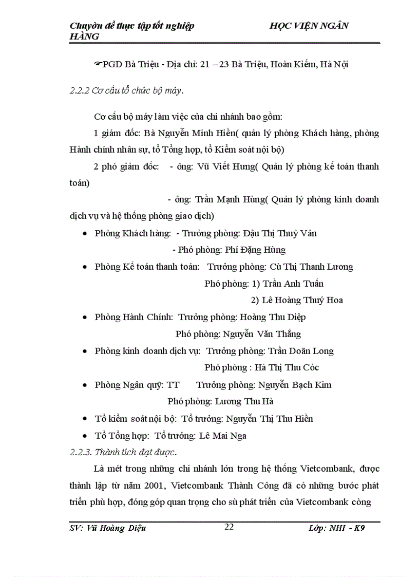 image for page Giải pháp nhằm nâng cao hiệu quả huy động vốn tại Ngân hàng thương mại cổ phần ngoại thương Vietcombank - Chi nhánh