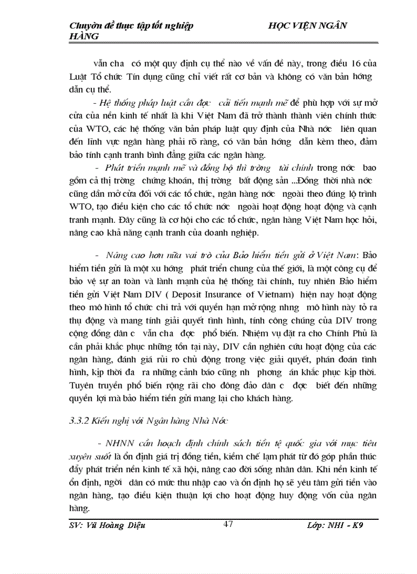 image for page Giải pháp nhằm nâng cao hiệu quả huy động vốn tại Ngân hàng thương mại cổ phần ngoại thương Vietcombank - Chi nhánh