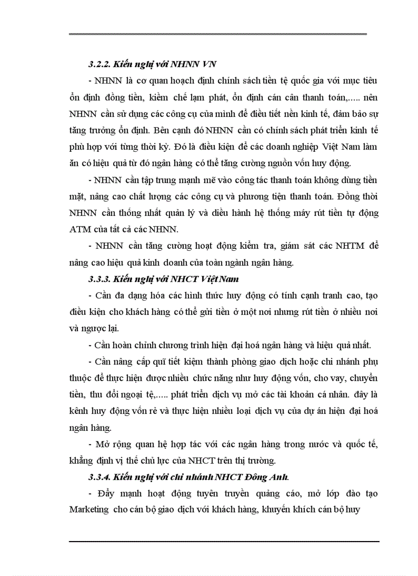 image for page Một số giải pháp nâng cao khả năng huy động vốn tại chi nhánh NHCT Đông Anh