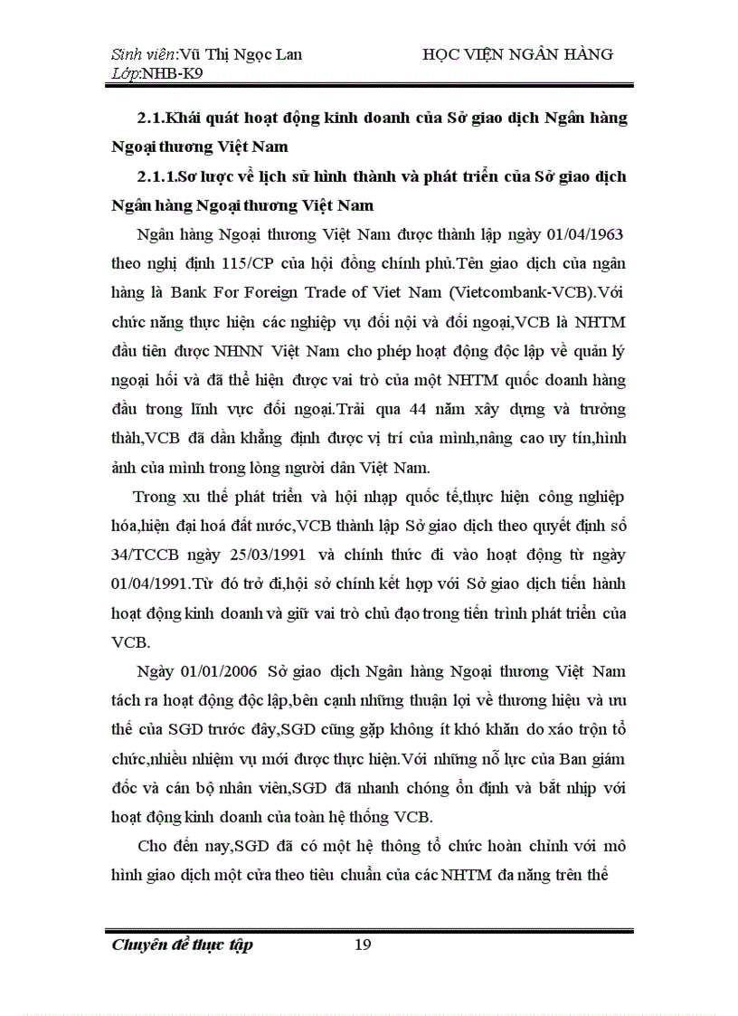 image for page Mở rộng cho vay tiêu dùng tại Sở giao dịch Ngân hàng thương mại cổ phần Ngoại thương Việt Nam