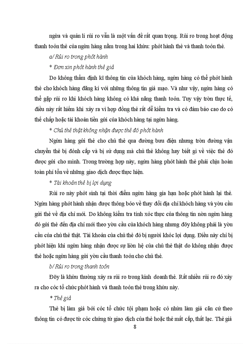 image for page Một sô giải pháp nhằm mở rộng nghiệp vụ phát hành và thanh toán thẻ tại NHTMCP Sài Sòn thương tín – chi nhánh thủ đô