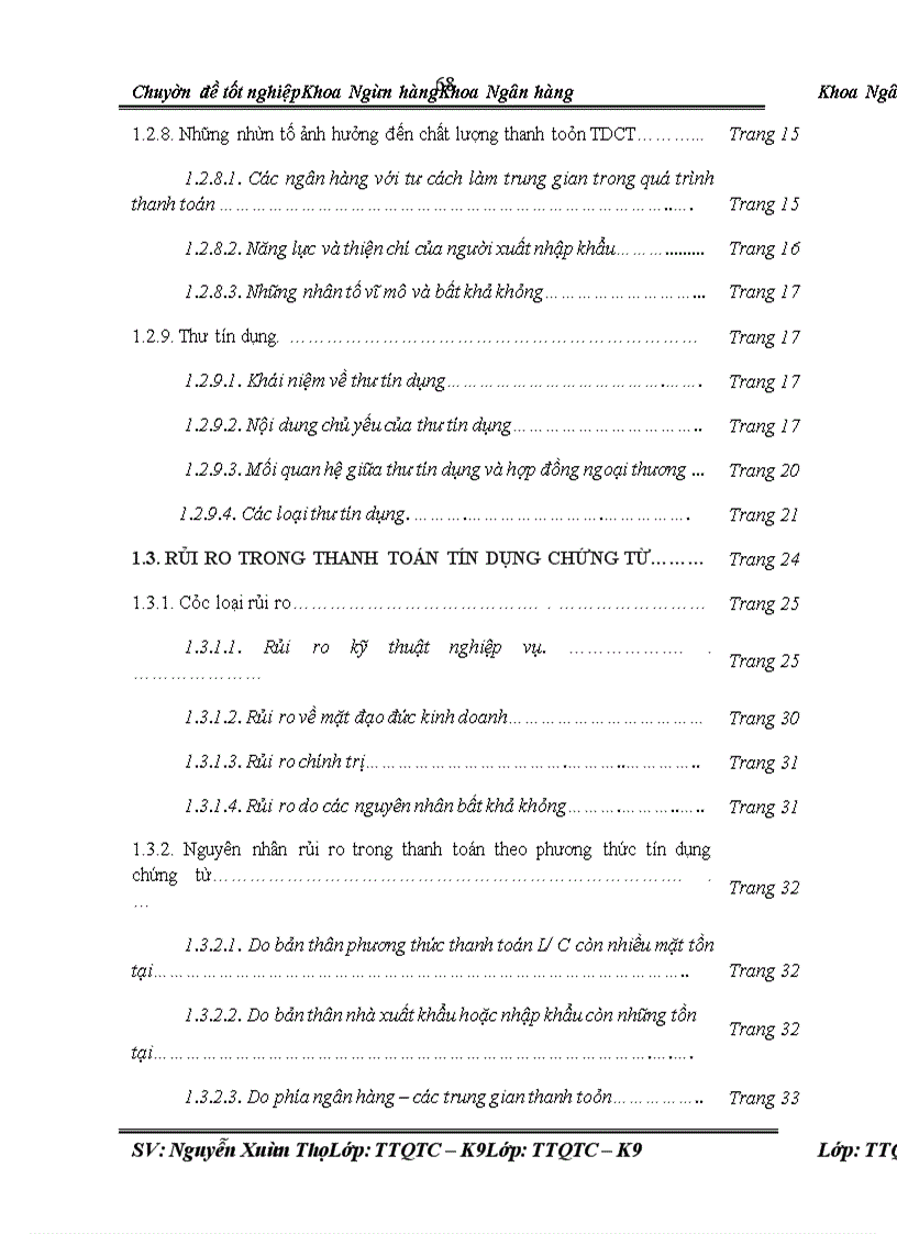 image for page Thực trạng và giải pháp phát triển nghiệp vụ thanh toán quốc tế tại NHNo&PTNT chi nhánh Tràng An