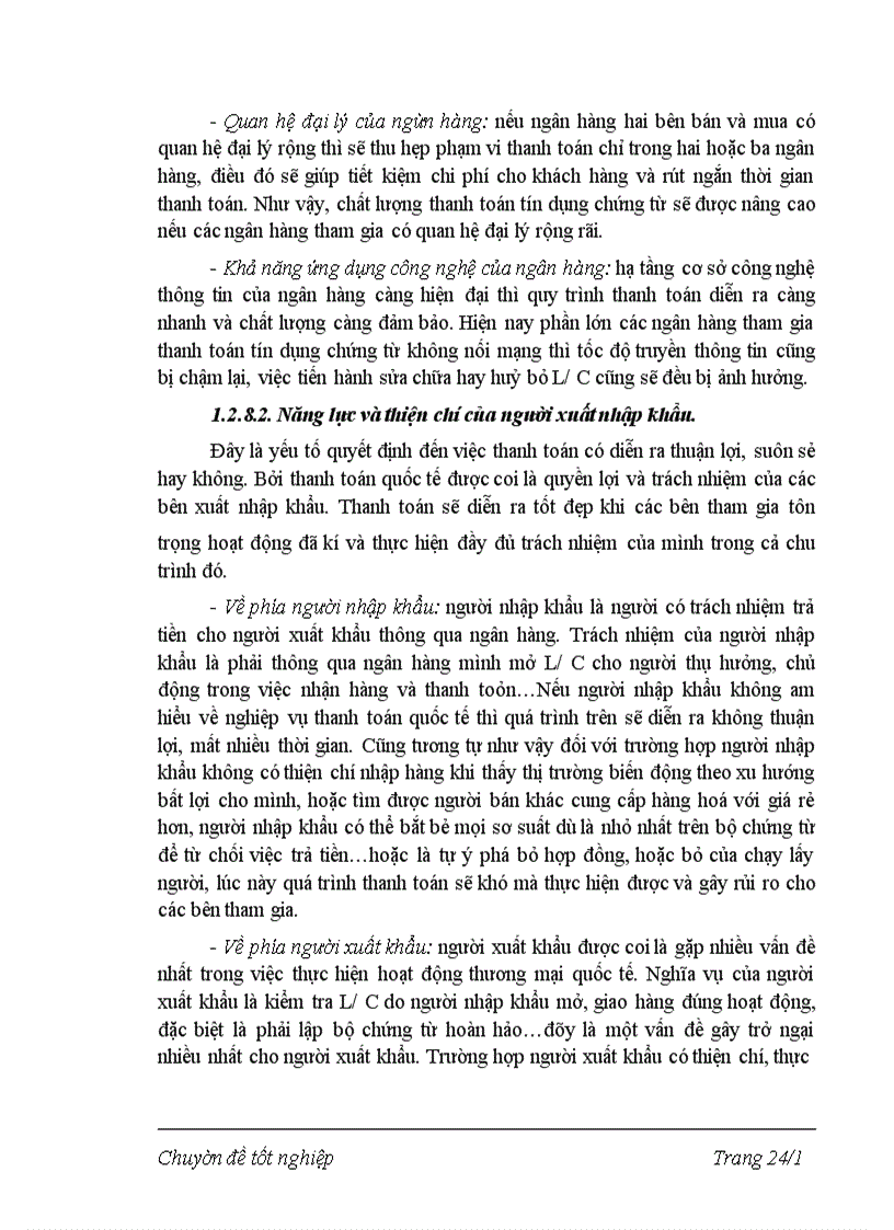 image for page Phương thức thanh toán L/C và giải pháp hạn chế rủi ro trong phương thức thanh toán L/C Ngân hàng NN&PTNT TP Ninh Bình