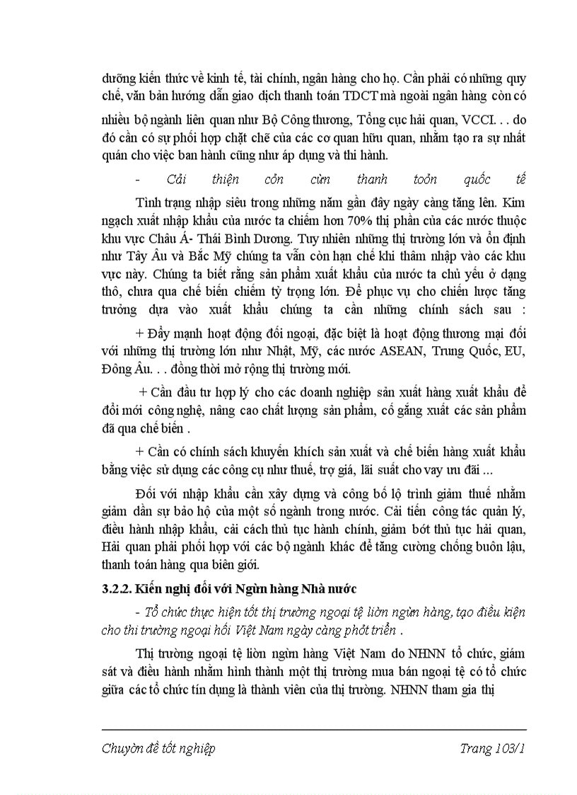 image for page Phương thức thanh toán L/C và giải pháp hạn chế rủi ro trong phương thức thanh toán L/C Ngân hàng NN&PTNT TP Ninh Bình