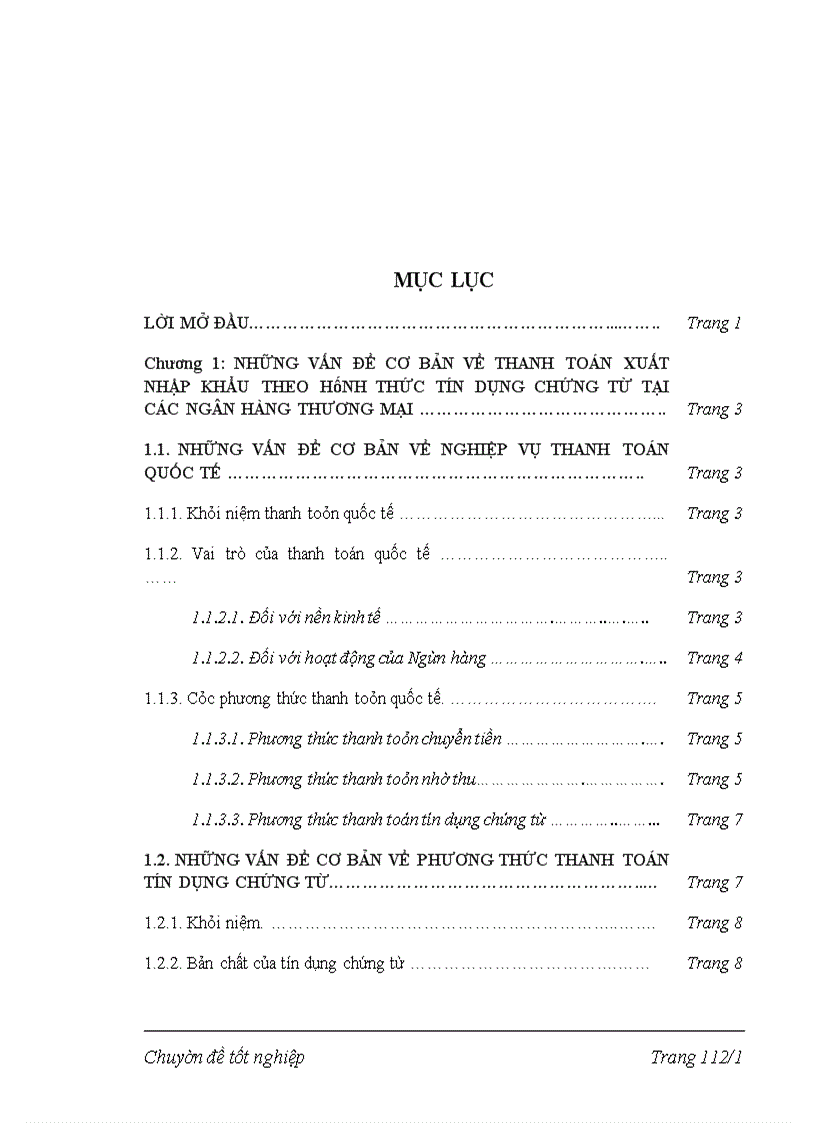 image for page Phương thức thanh toán L/C và giải pháp hạn chế rủi ro trong phương thức thanh toán L/C Ngân hàng NN&PTNT TP Ninh Bình