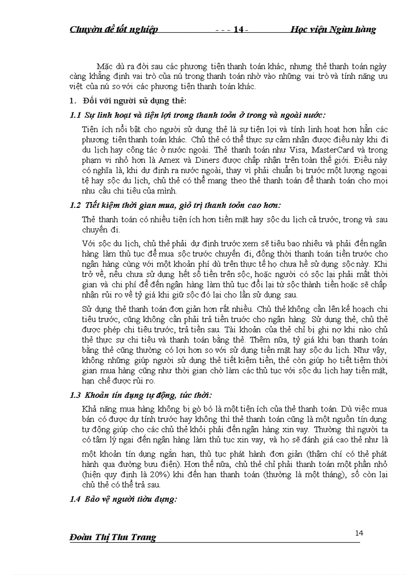 image for page Giải pháp nhằm thúc đầy nghiệp vụ phát hành và thanh toán thẻ tại Ngân Hàng thương mại cổ phần Kỹ Thương Việt Nam – Techcombank