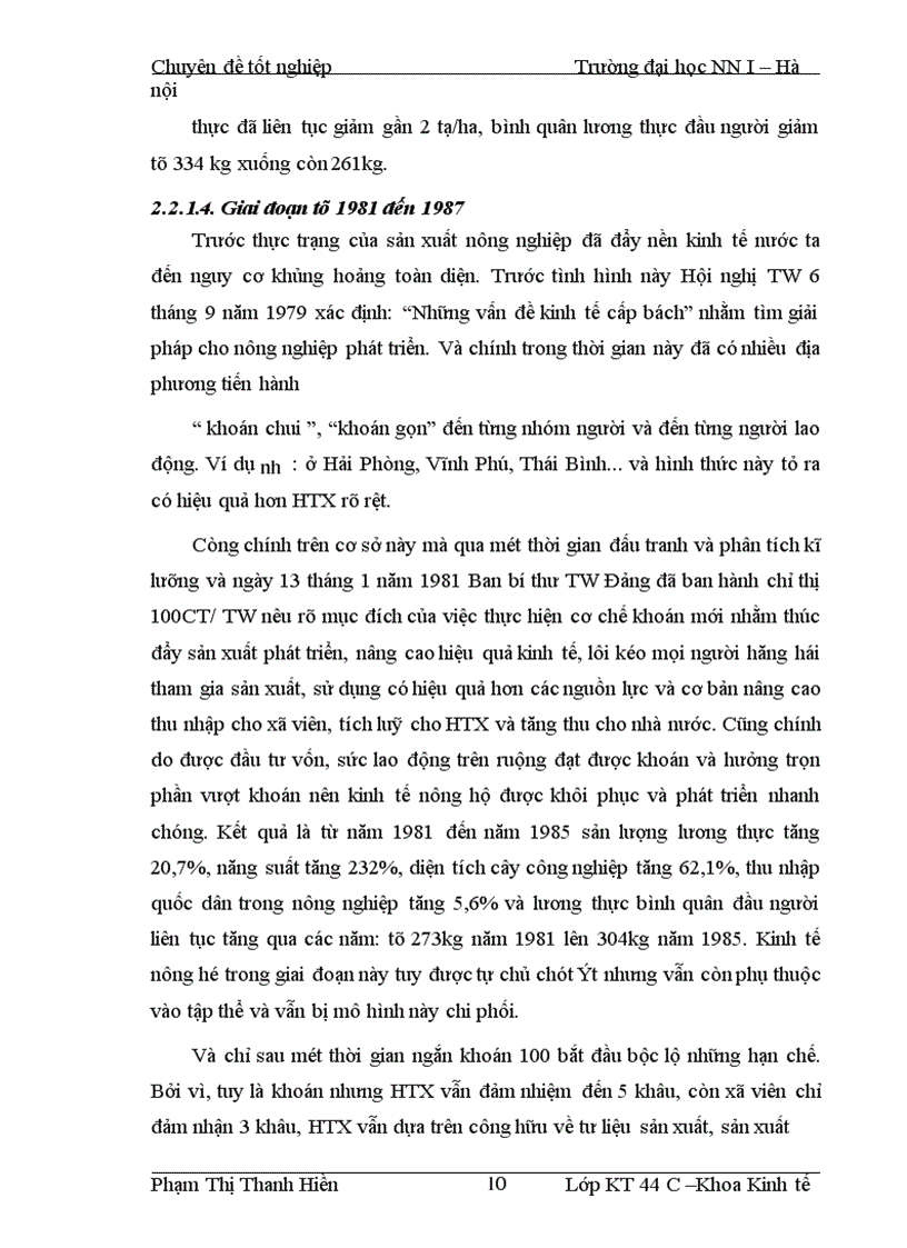 image for page Một số giải pháp chủ yếu nâng cao thu nhập cho hộ nông dân xã Phương Trung, huyện Thanh oai, tỉnh Hà Tây