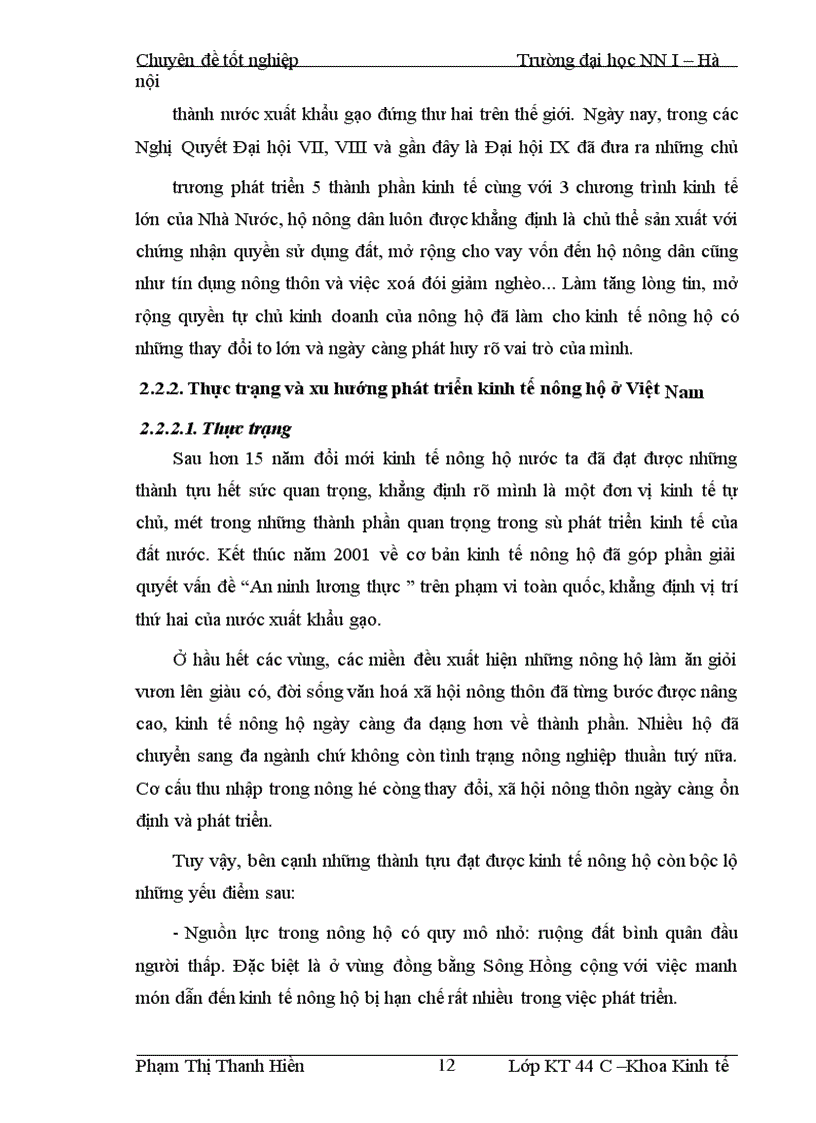 image for page Một số giải pháp chủ yếu nâng cao thu nhập cho hộ nông dân xã Phương Trung, huyện Thanh oai, tỉnh Hà Tây
