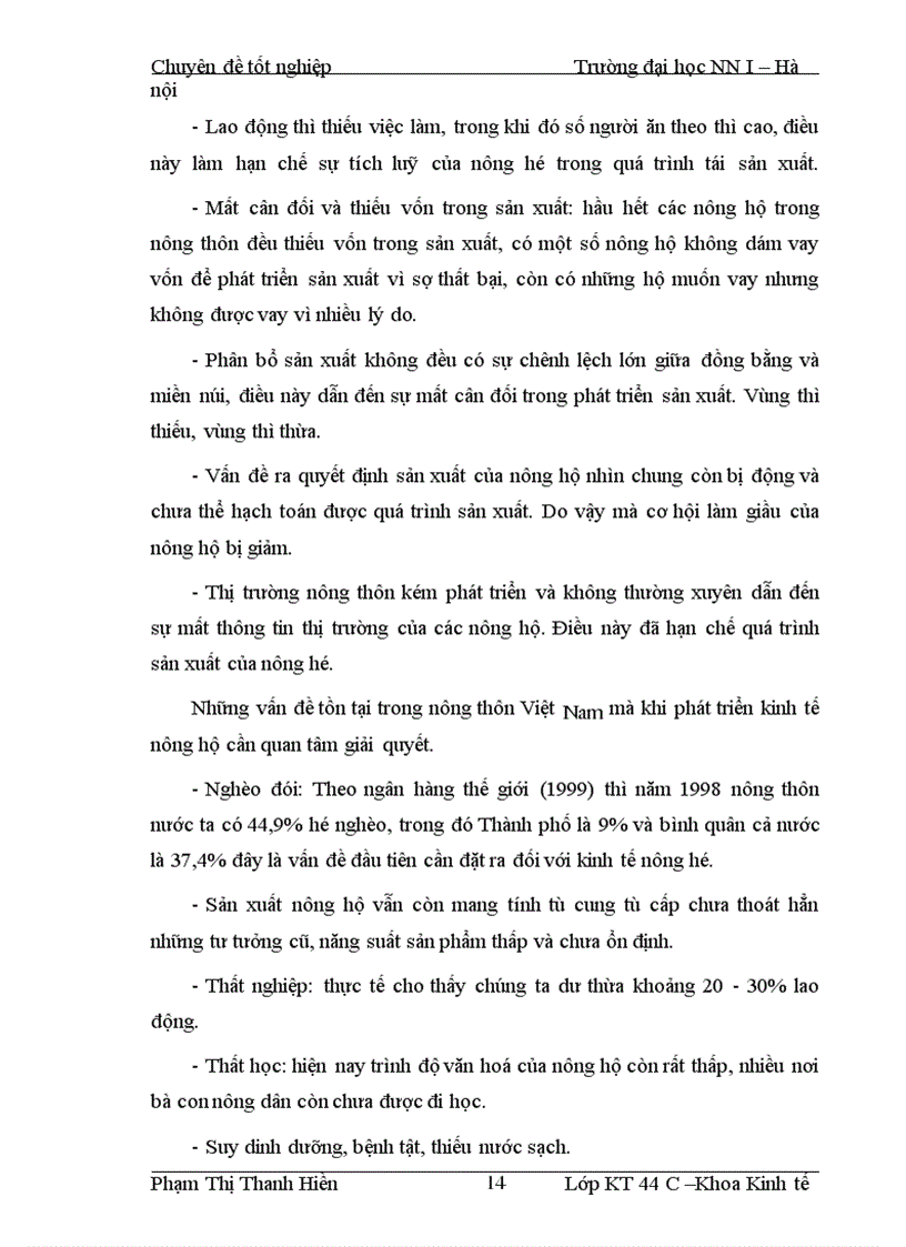 image for page Một số giải pháp chủ yếu nâng cao thu nhập cho hộ nông dân xã Phương Trung, huyện Thanh oai, tỉnh Hà Tây