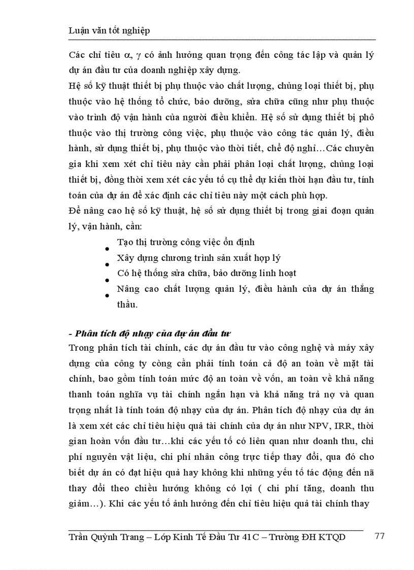 image for page Hoàn thiện công tác lập và quản lý dự án đầu tư đổi mới công nghệ và thiết bị xây dựng trong thời gian tới