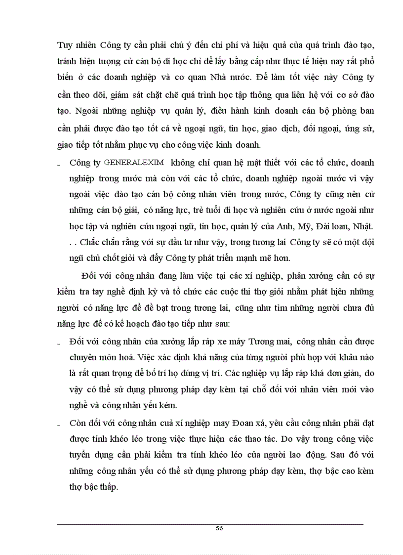 image for page Giải pháp đề xuất nhằm nâng cao hiệu quả công tác quản trị nhân sự tại Công ty GENERALEXIM