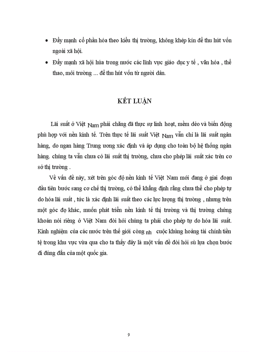 image for page Lãi suất và vai trò của lãi suất