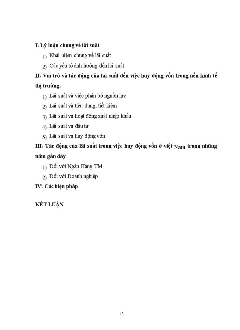 image for page Lãi suất và vai trò của lãi suất