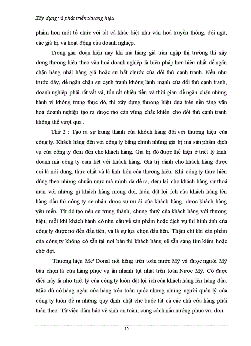 image for page Vai trò của văn hoá doanh nghiệp trong việc xây dựng và phát triển thương hiệu