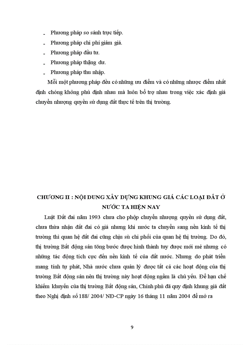 image for page Cơ sở hình thành khung giá đất theo cơ chế thị trường ở Thành phố Hà Nội nói riêng và cả nước nói chung