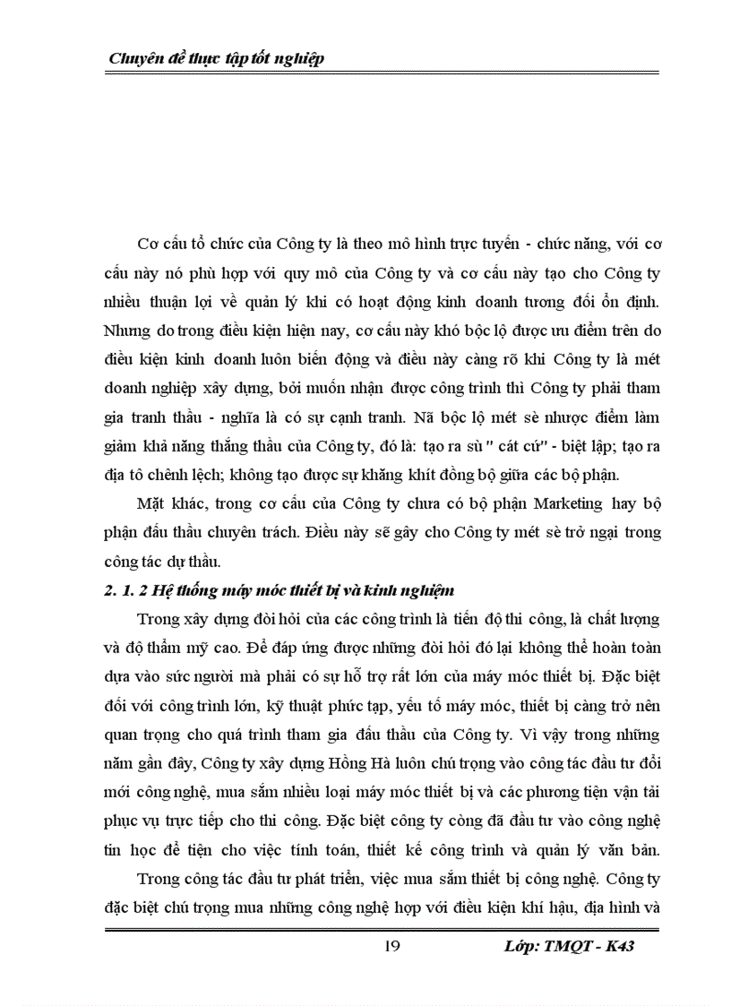 image for page Một số giải pháp nâng cao khả năng thắng thầu của Công ty xây dựng Hồng Hà