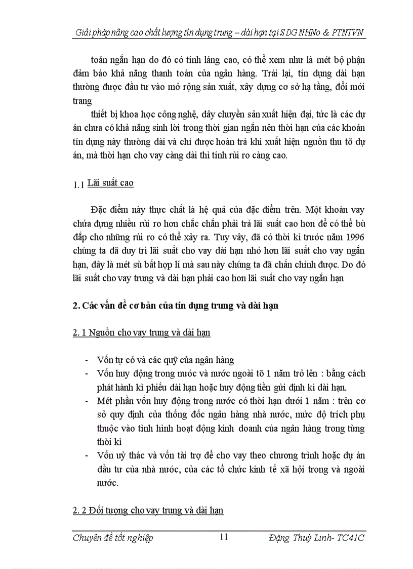 image for page Nâng cao chất lượng tín dụng trung & dài hạn tại SDG NHNo&PTNT