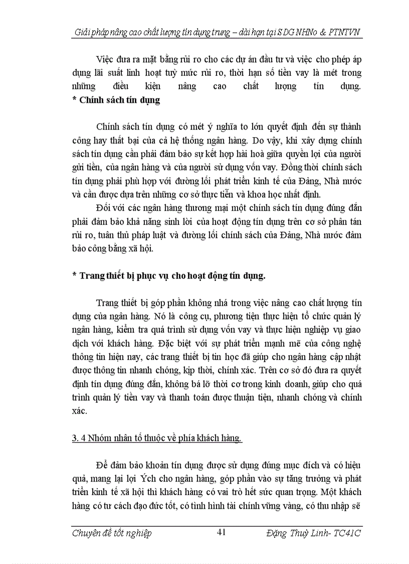 image for page Nâng cao chất lượng tín dụng trung & dài hạn tại SDG NHNo&PTNT