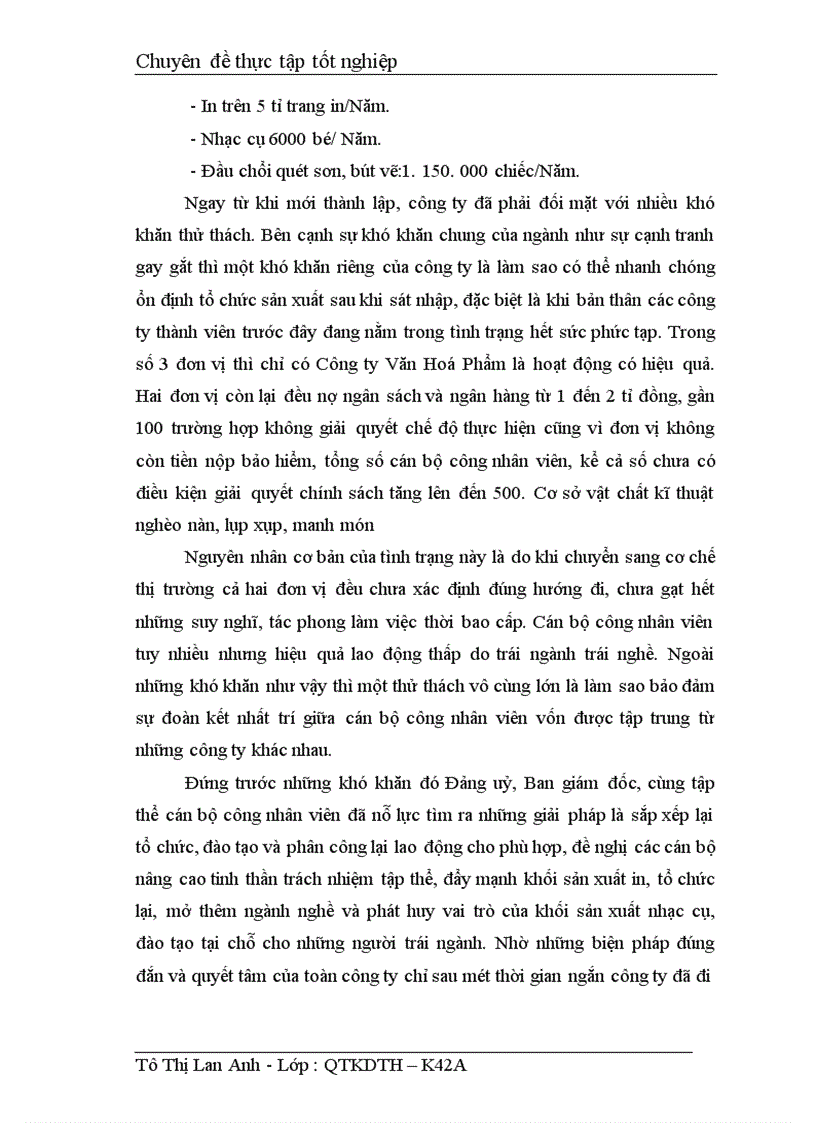 image for page Hoàn thiện các hình thức khuyến khích vật chất và tinh thần cho người lao động ở công ty In và Văn hoá phẩm
