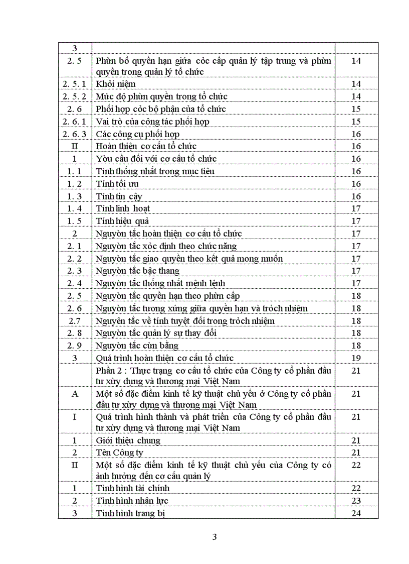 image for page Thực trạng cơ cấu tổ chức của Công ty cổ phần đầu tư xây dựng và thương mại Việt Nam