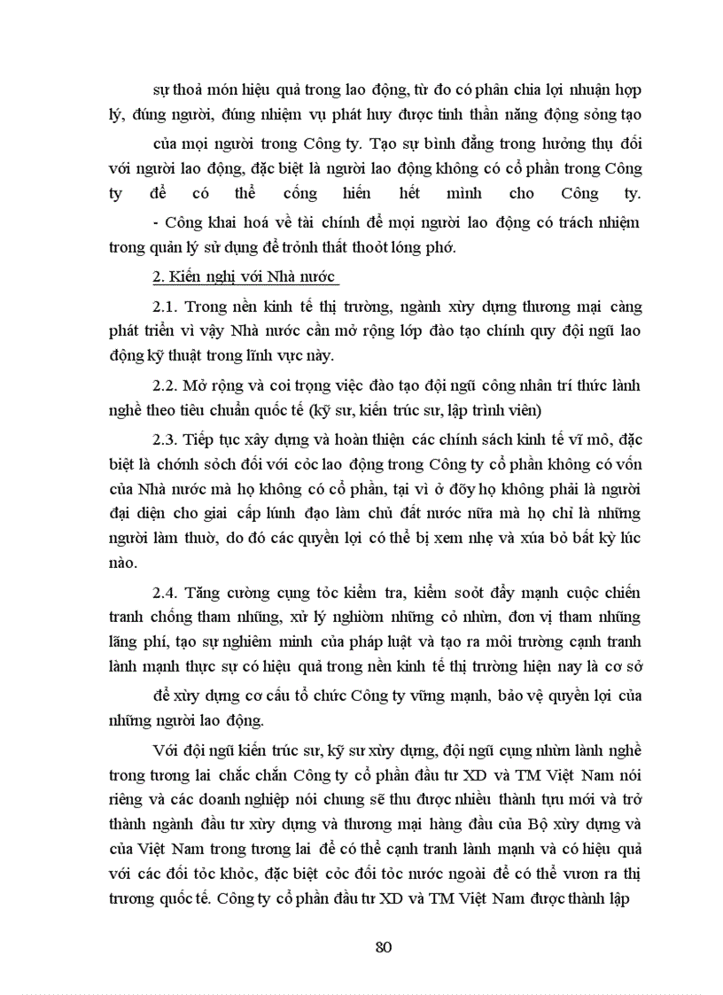 image for page Thực trạng cơ cấu tổ chức của Công ty cổ phần đầu tư xây dựng và thương mại Việt Nam