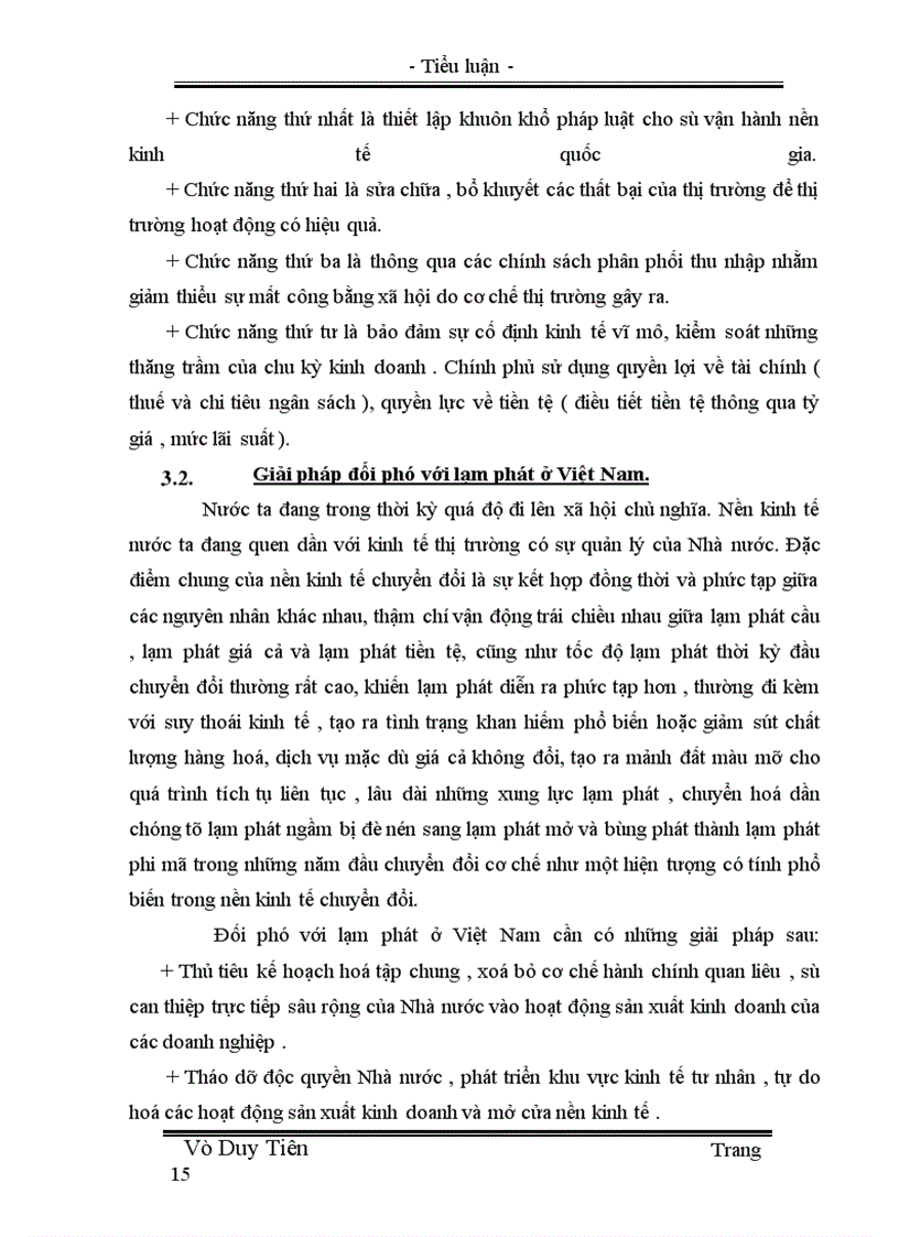 image for page Thực trạng lạm phát ở Việt Nam trong thời gian gần đây