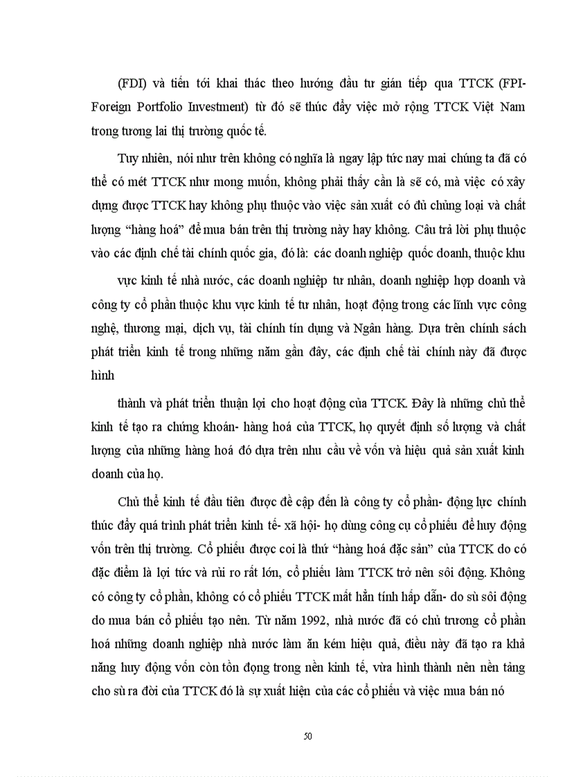 image for page Như một số giải pháp cho vấn đề xây dựng và phát triển thị trường chứng khoán ở Việt Nam