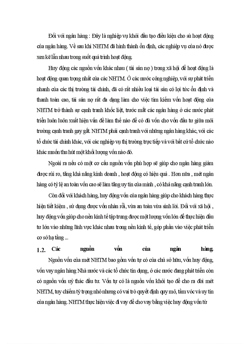 image for page Một số giải pháp nhằm tăng cường khả năng huy động vốn và nâng cao chất lượng tín dụng tại LVB Chi nhánh Hà nội.
