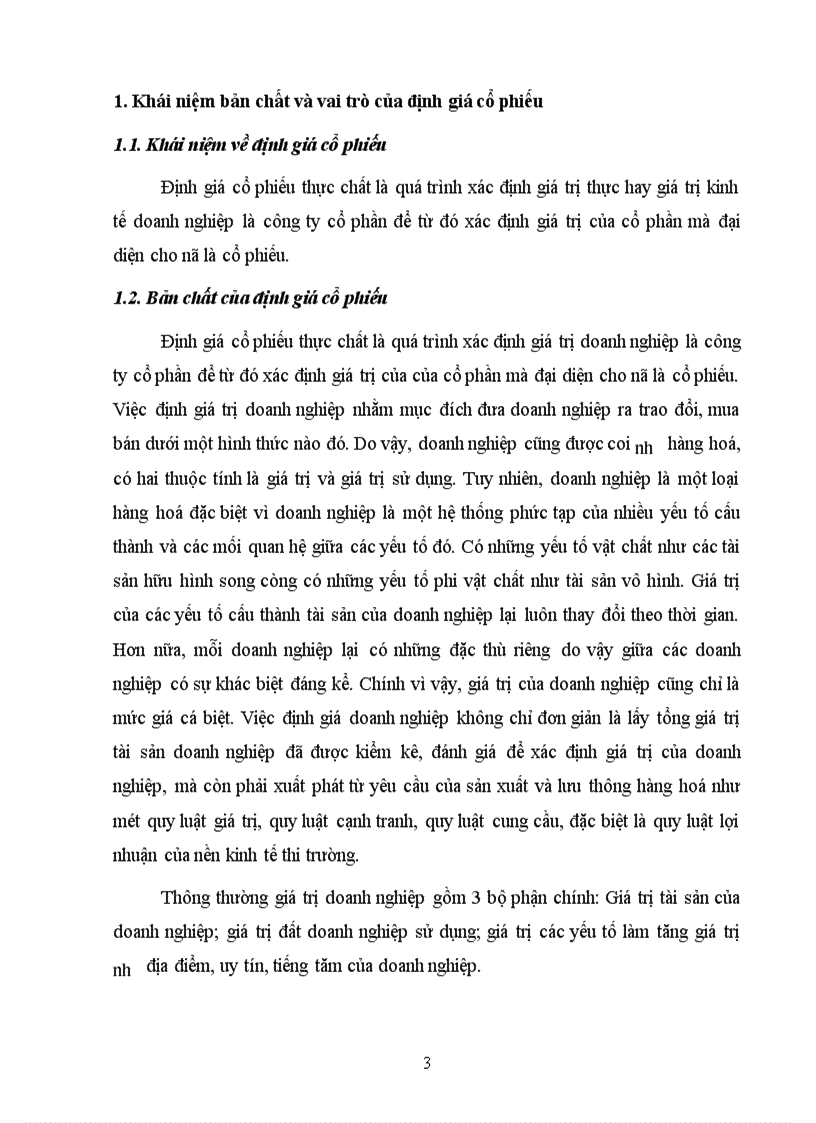 image for page Những vấn đề lý thuyết liên quan đến định giá cổ phiếu