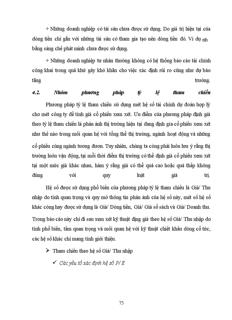 image for page Những vấn đề lý thuyết liên quan đến định giá cổ phiếu