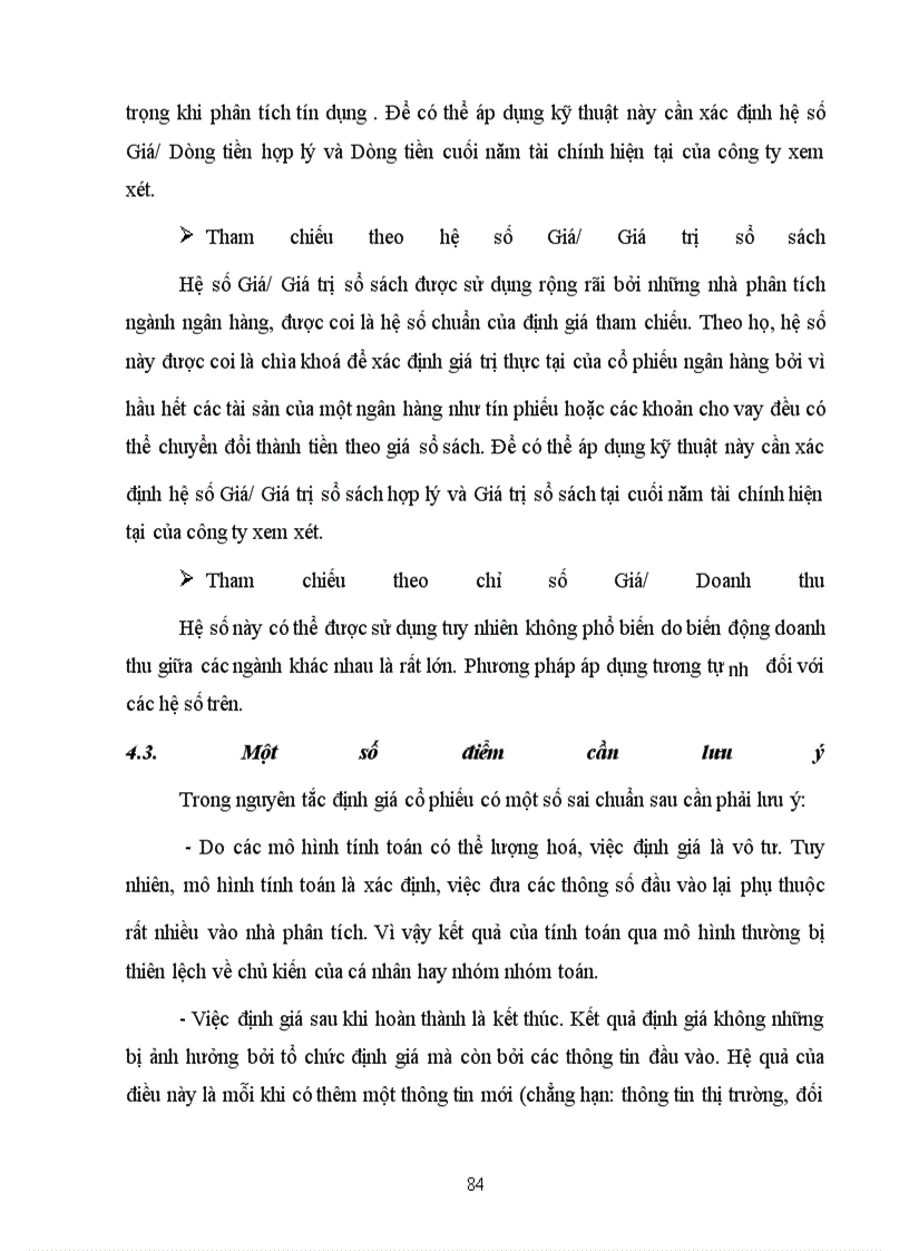 image for page Những vấn đề lý thuyết liên quan đến định giá cổ phiếu