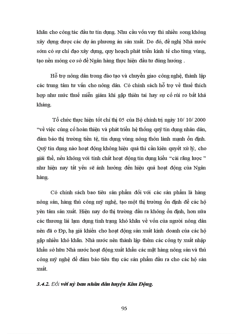 image for page Mở rộng tín dụng phát triển kinh tế hộ sản xuất tại NHNo&PTNT kim động