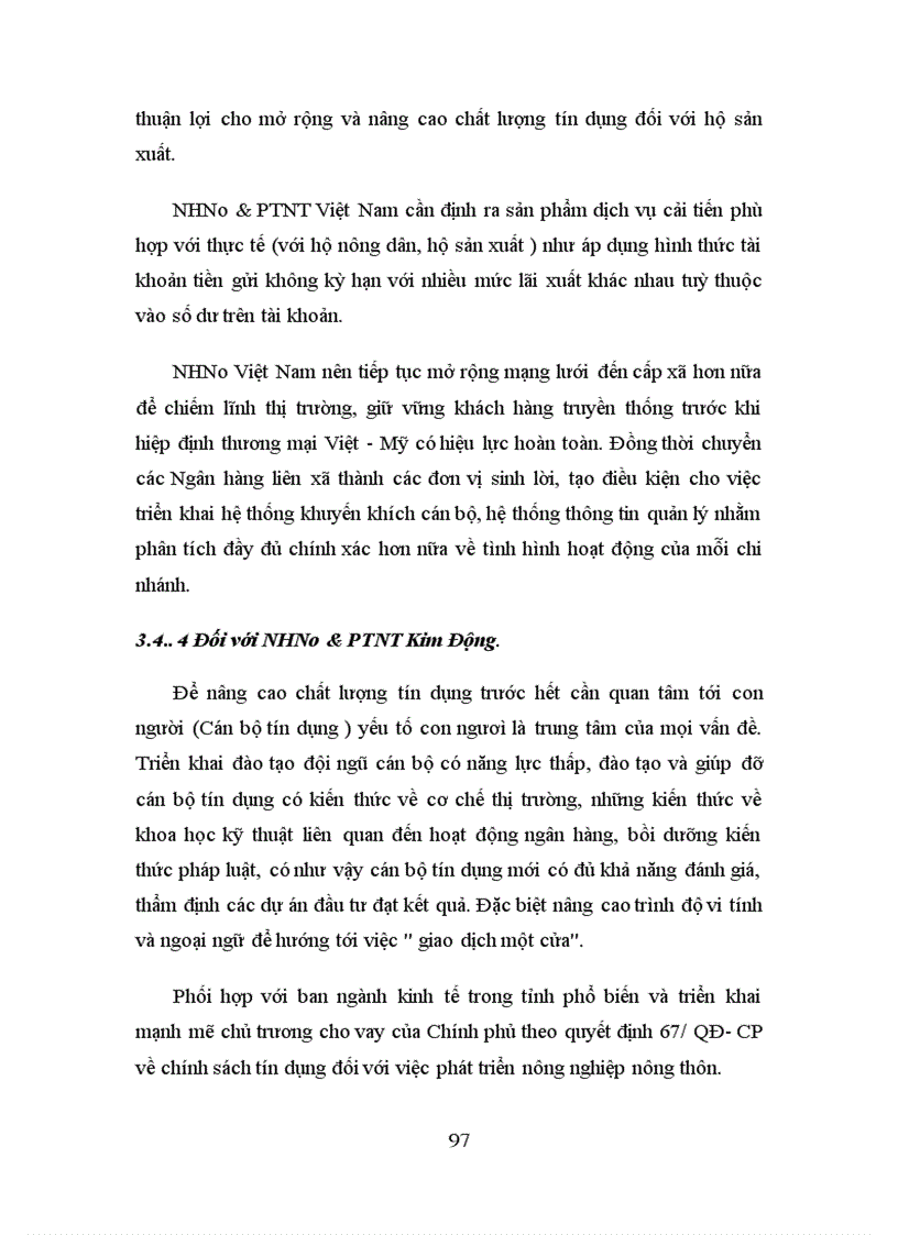 image for page Mở rộng tín dụng phát triển kinh tế hộ sản xuất tại NHNo&PTNT kim động