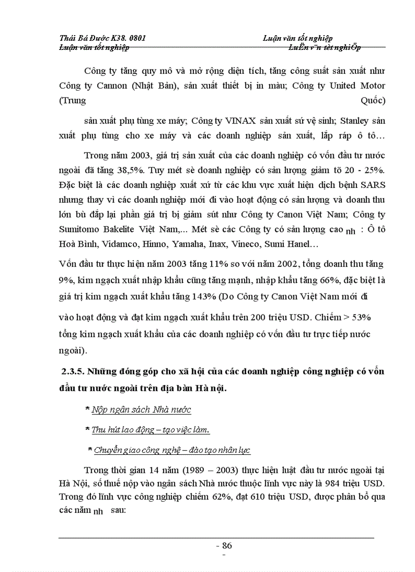 image for page Vai trò của ngành công nghiệp trong phát triển kinh tế thủ đô và các nguồn vốn phát triển công nghiệp Hà Nội - Thực trạng và giải pháp