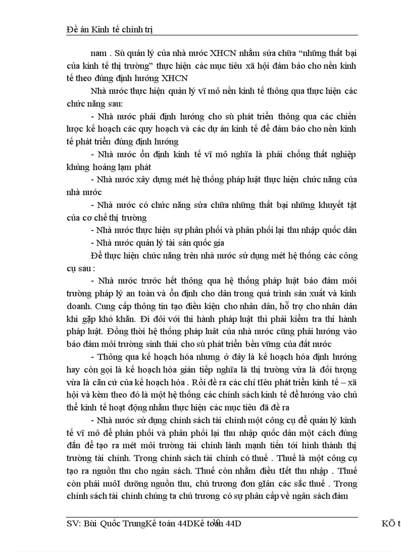 image for page Một số vấn đề cơ bản của KTTT định hướng XHCN ở nước ta.