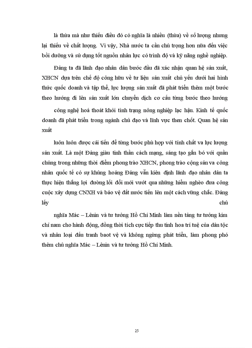 image for page Việc vận dụng hình thái kinh tế xã hội trong công cuộc xây dựng CNXH ở VN